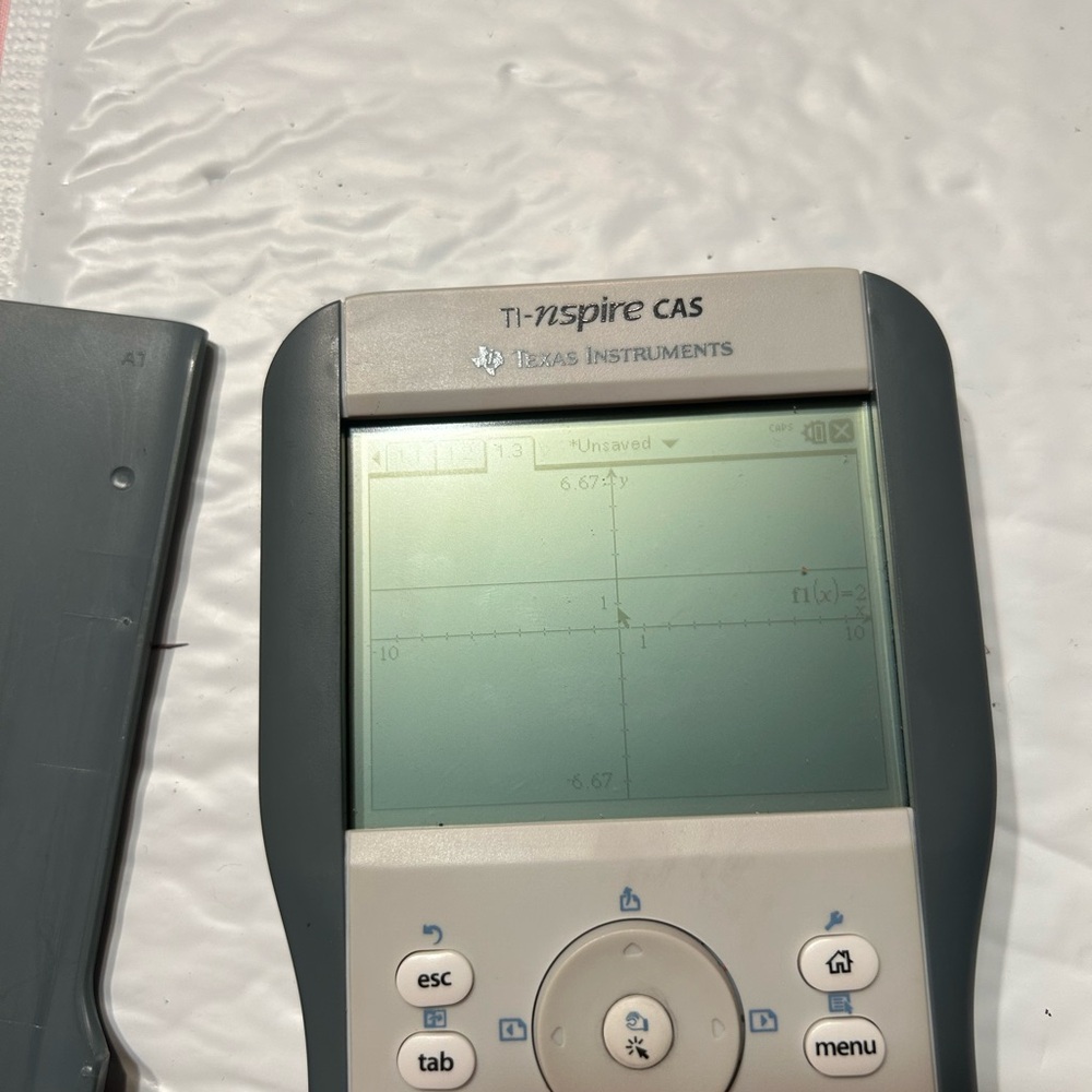 Texas Instruments TI Nspire CAS Graphing Calculator With Cover Tested - Picture 6 of 11